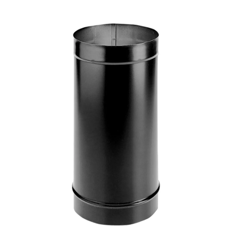 Duravent 10DBK-12 12" Single-Wall Pipe - Black