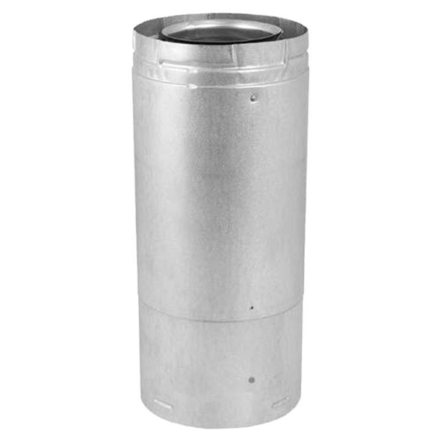 Duravent 46DVA-17TAB 11"-17" Adjustable Pipe (black)/w welded seam