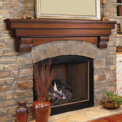 Pearl Auburn Mantel Shelf