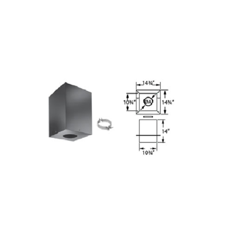 Duravent 4PVL-CS PelletVent Cathedral Ceiling Support Box