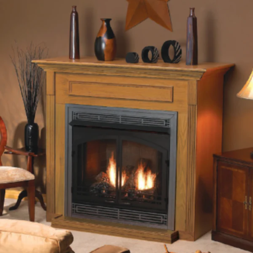 Empire Breckenridge Deluxe Ventless Firebox Black main