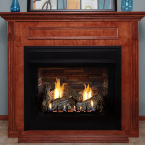 Empire Breckenridge Deluxe Ventless Firebox Black main