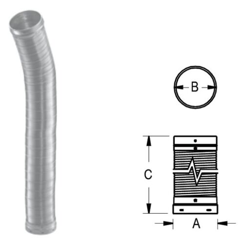 DuraLiner 36" Round Flex Pipe