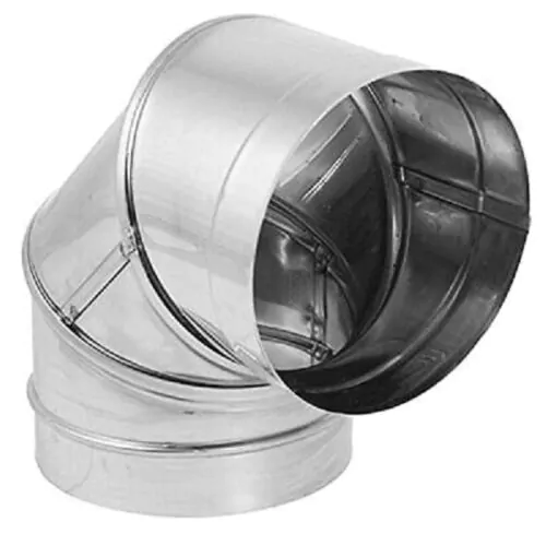 Duravent 6DBK-E90SS 90 degree Elbow Stainless Steel